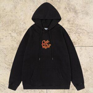 Off-White Men's Black Hoodie
